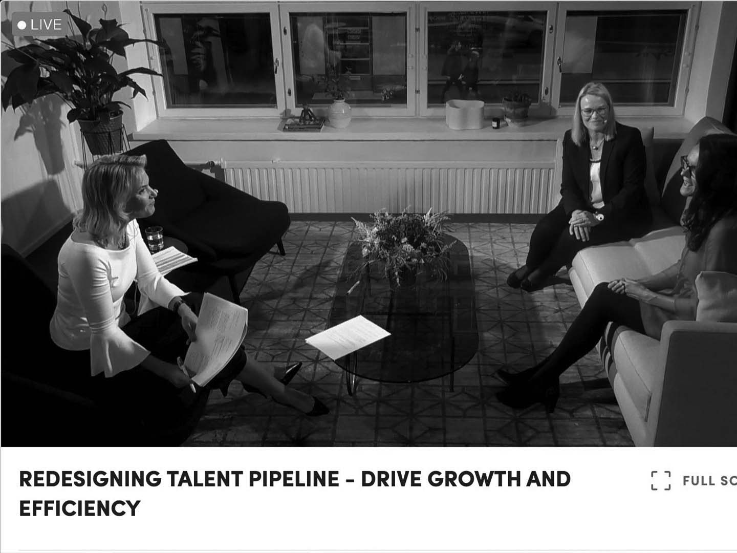 Anu Passi-Rauste and Laura Juvonen interviewed at AINordic conference 2020.